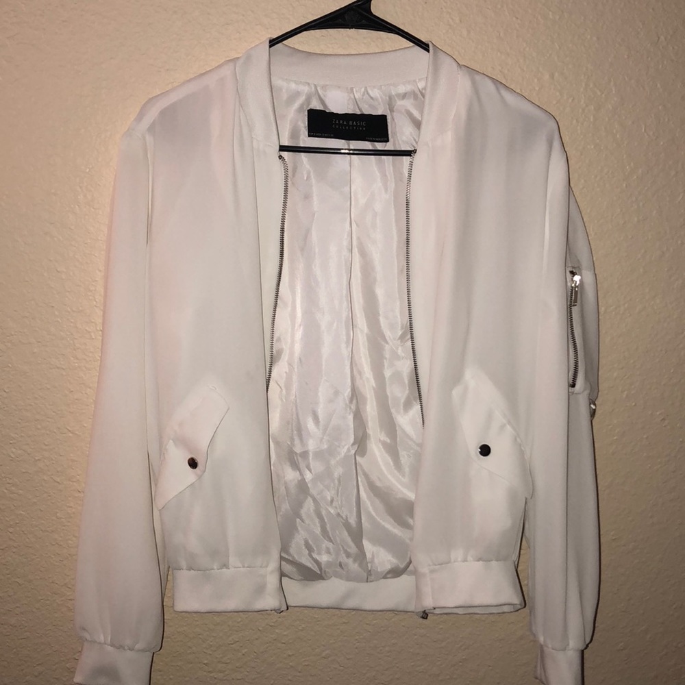 Zara basic throw on coat